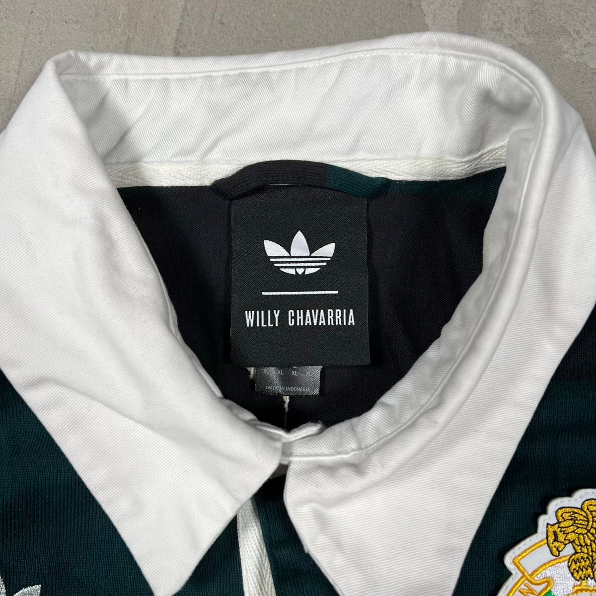 Adidas Willy Chavarria Mexico Longsleeve Rugby Size XL USED x18792