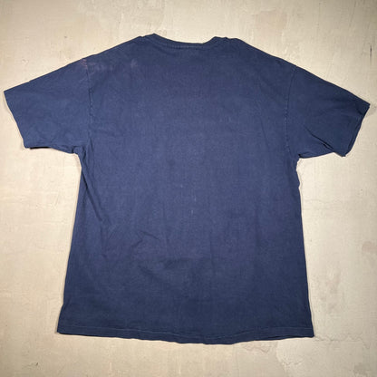 1993 Dallas Cowboys Navy Tee Size XL USED v19508