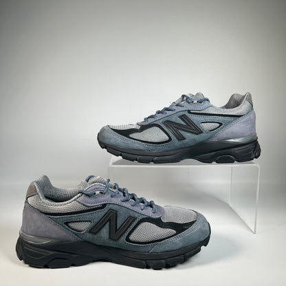 New Balance 990v4 MiUSA Teddy Santis Arctic Grey Black (2024) Size 8 USED s22034