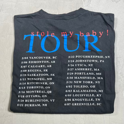 Y2K Matchbox 20 Stle My Baby Black Tee Size Large USED v20122