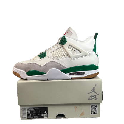 Jordan 4 SB Pine Green (2023) Size 10 USED s22728