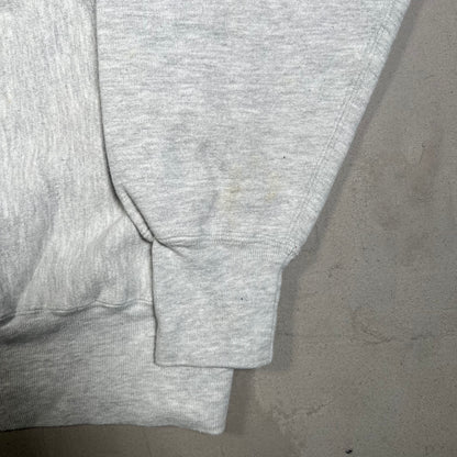 1990s Westford Academy Reverse Weave Champion Grey Crewneck Size XL USED v19023