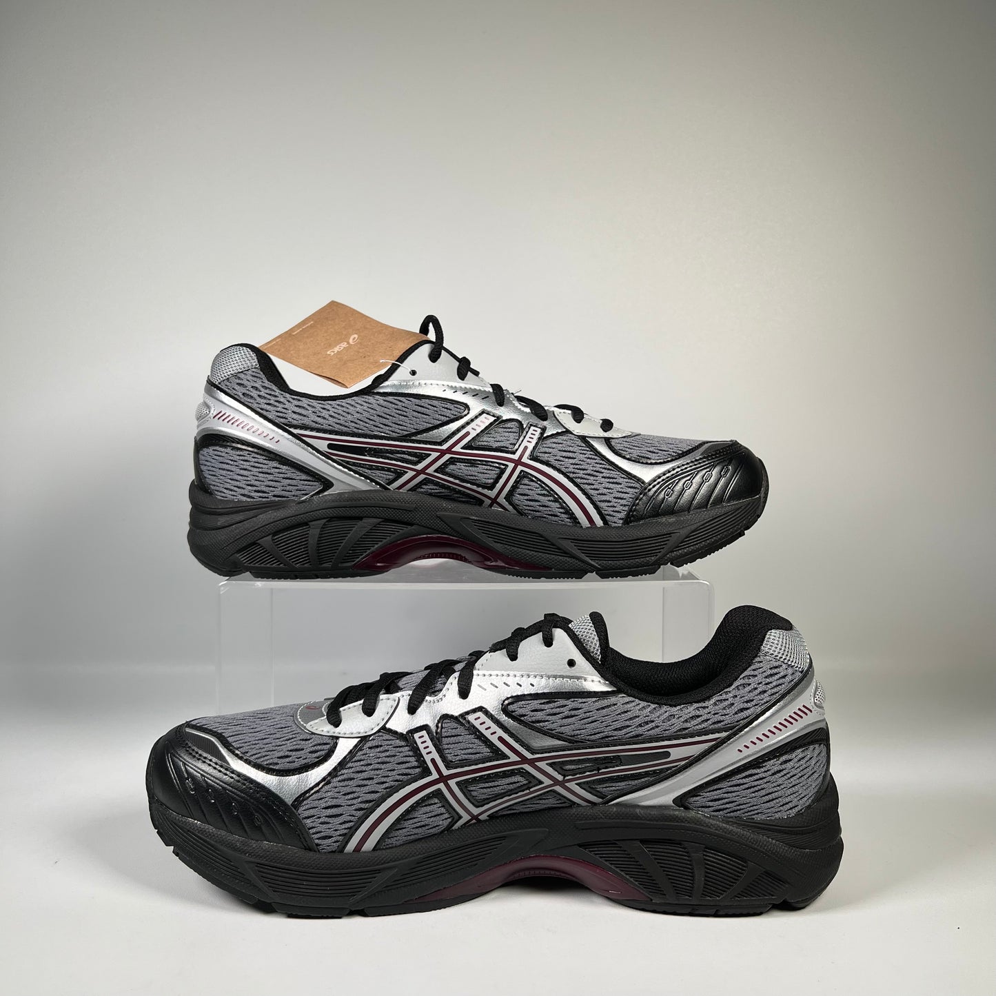 Asics GT-2160 Black Grey Burgundy (2025) Size 11.5 NEW s19878