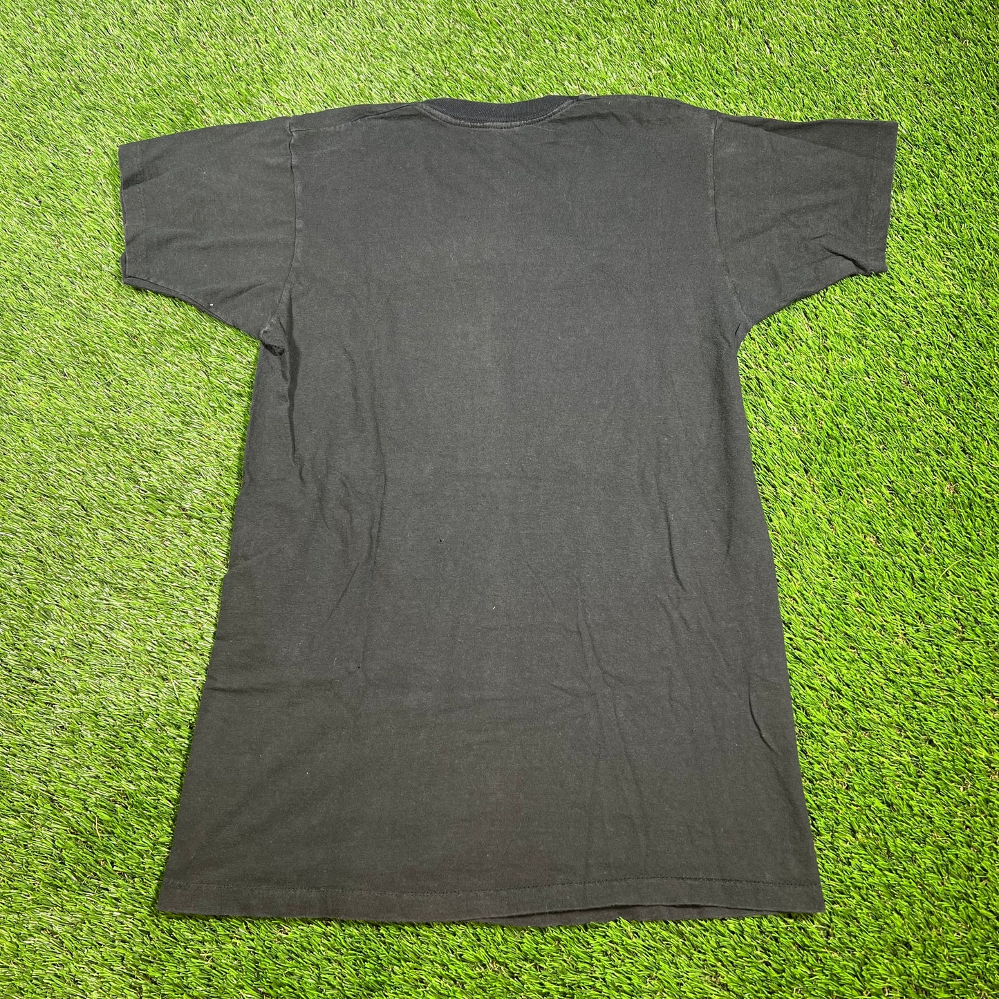 1977 YES Black Tour Tee Size Medium USED v16523