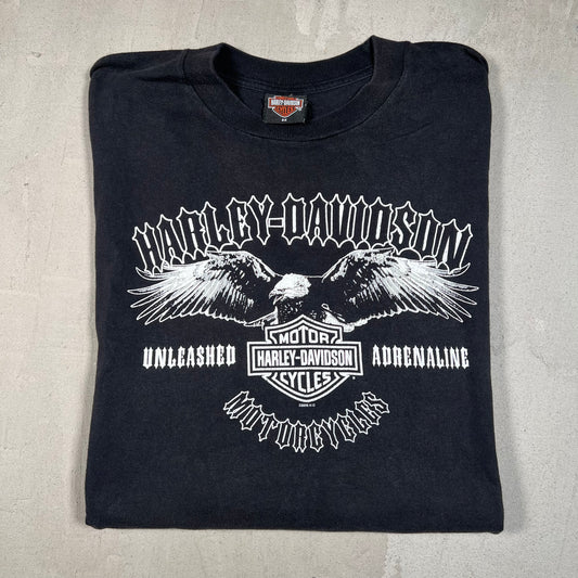 2006 Harley Davidson Black "Adrenaline" Tee SIze 3XL USED v19408