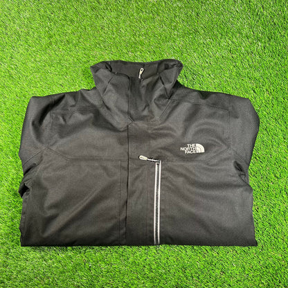 North Face Black Field Jacket Size Medium USED v17061