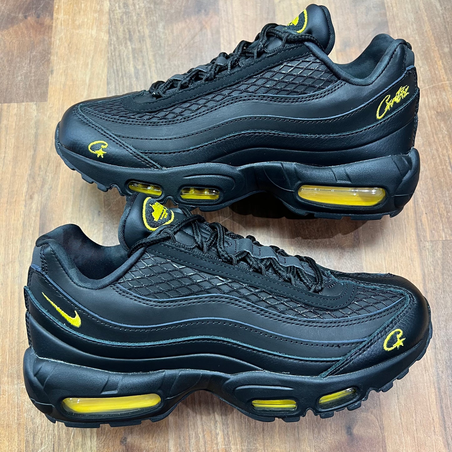 Nike Air Max 95 Corteiz Honey Black Size 7 NEW s16813