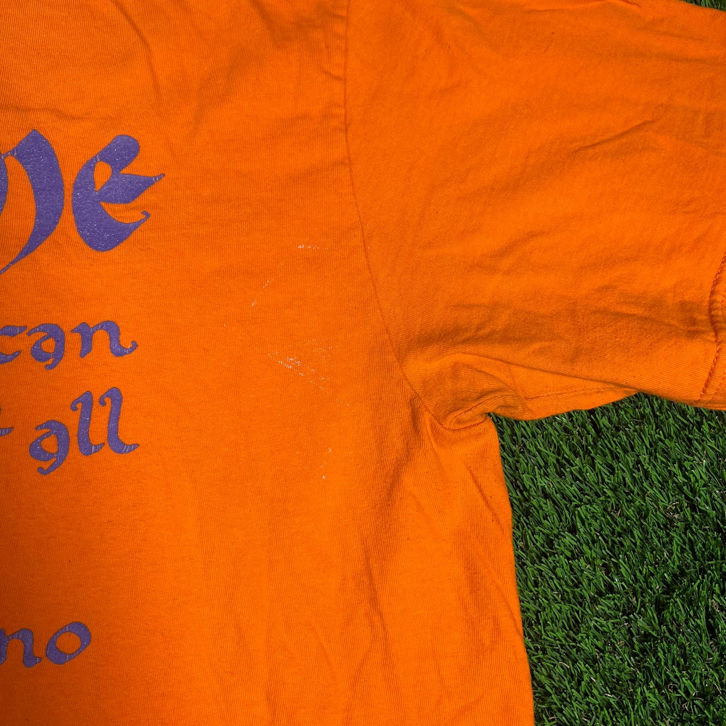Supreme "Philosophy" Orange Tee (2022) Size XL USED s19928