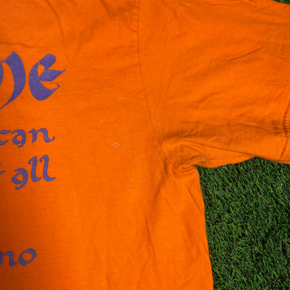 Supreme "Philosophy" Orange Tee (2022) Size XL USED s19928