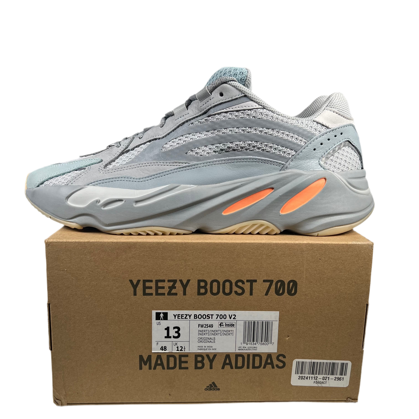 Yeezy 700 Inertia (2019) Size 13 USED s18378