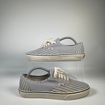 Vans Era Supreme CDG Shirt Blue White (2012) Size 9.5 USED s20191