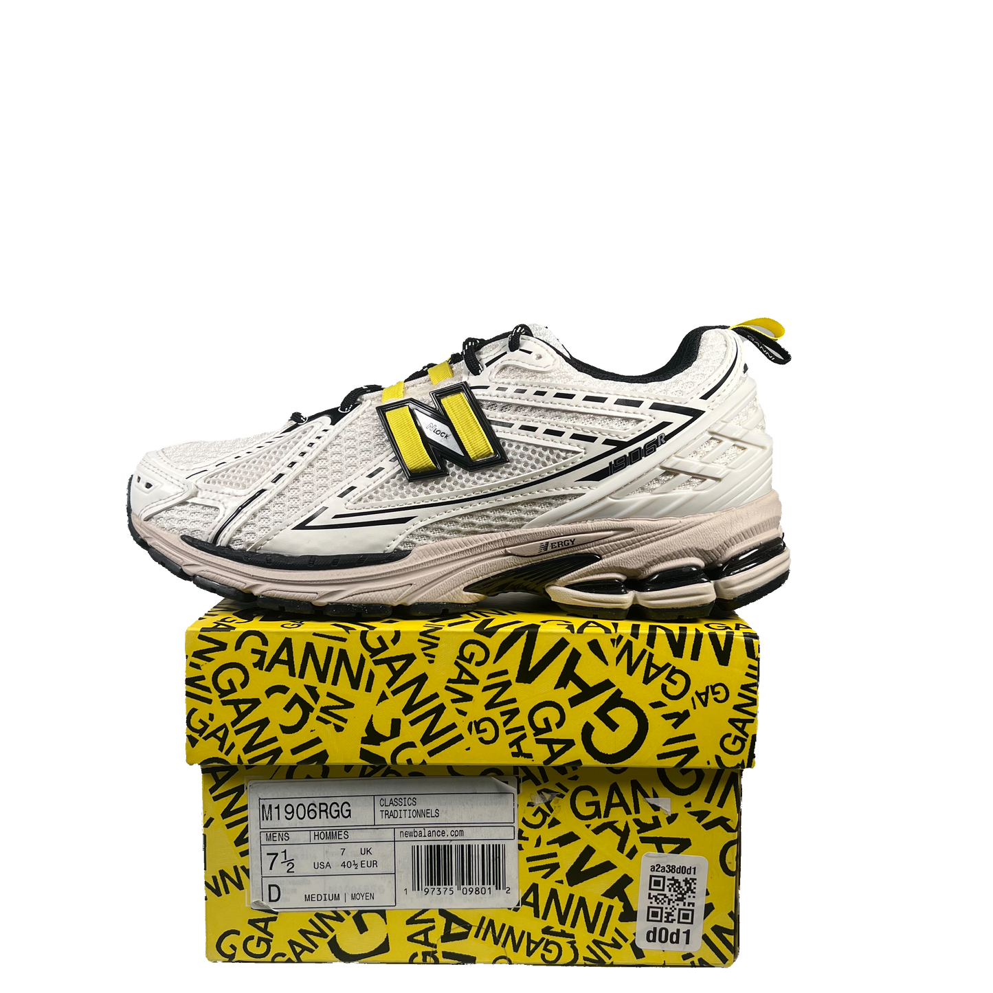 New Balance 1906R Ganni Egret (2023) Size 7.5 NEW s20018