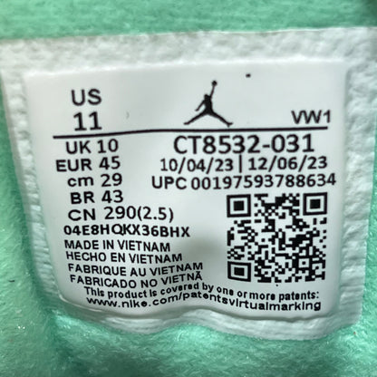 Jordan 3 Green Glow (2024) Size 11 USED s18963