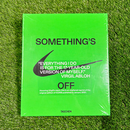 Virgil Abloh Nike ICONS Hardcover Book NEW x15547