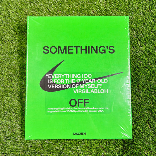 Virgil Abloh Nike ICONS Hardcover Book NEW x15547