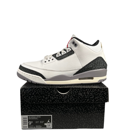 Jordan 3 Cement Grey (2024) Size 9.5 USED s17980