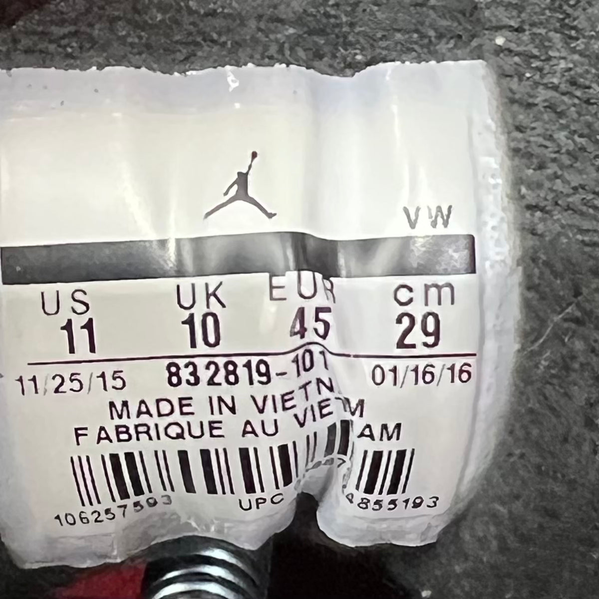 Jordan 2 Low Chicago (2016) Size 11 USED s23548