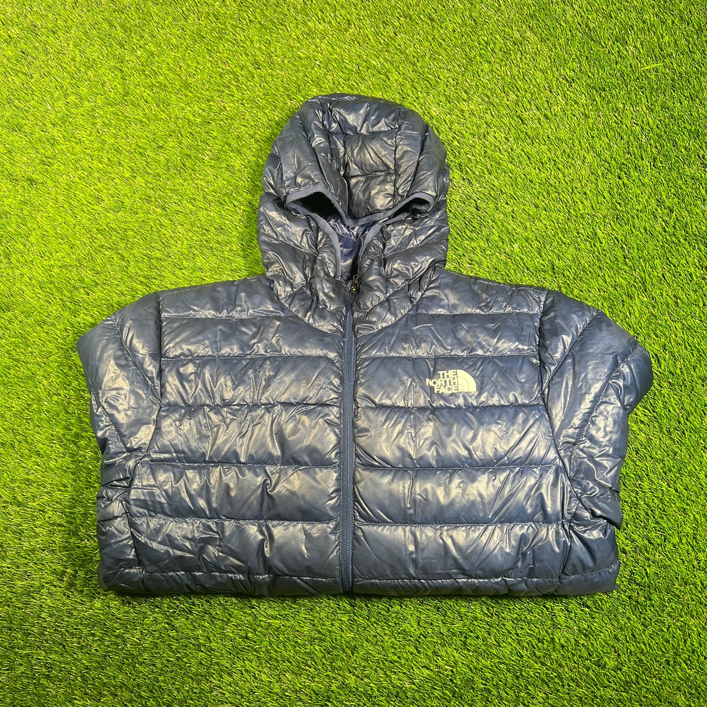 North Face Blue Micro Down Blue Jacket Size Large USED v17971