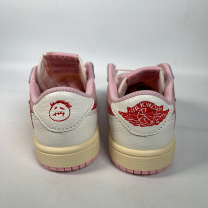 Jordan 1 Low Travis Scott Sail Tropical Pink (2026) Size 13c NEW s2288