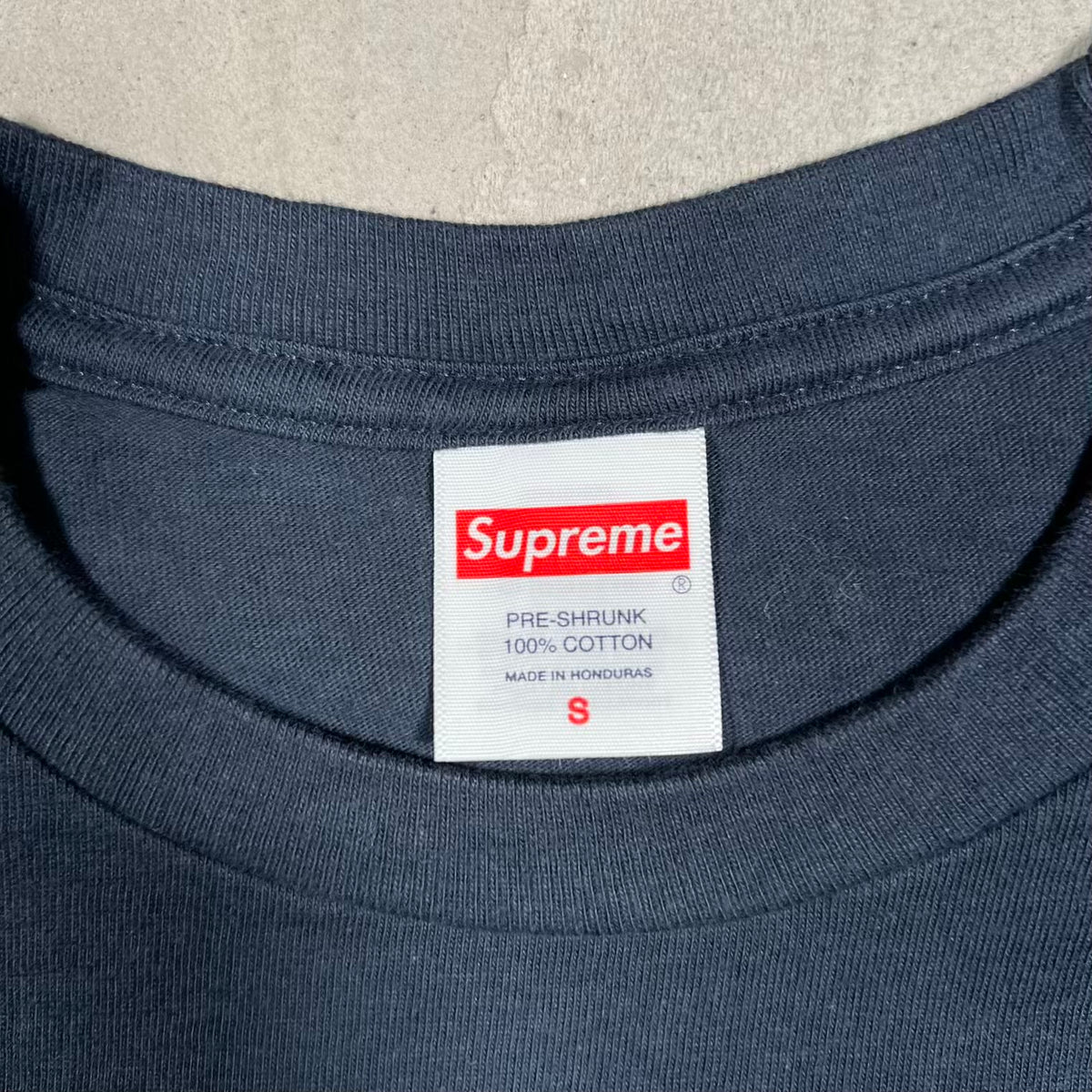 Supreme Tape Navy Blue Tee (2025) Size Small NEW x18532