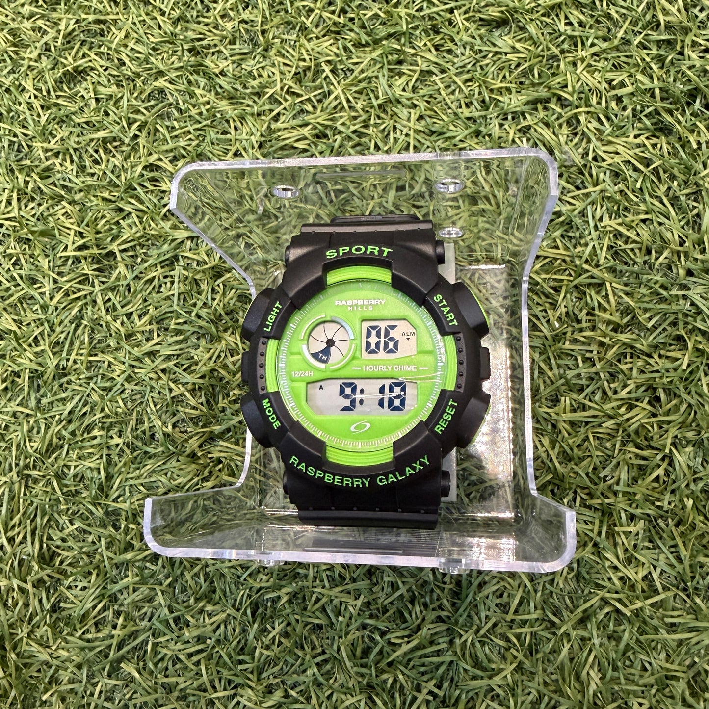 GV Gallery Raspberry Hills Black/Green G Shock Watch NEW