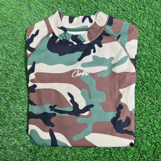 Corteiz Camo Longsleeve Shirt Size Medium USED x13400