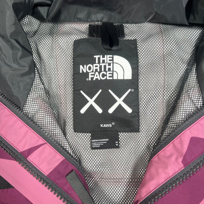 North Face Kaws Mountain Jacket Pamplona Purple 86 Print Size Medium NEW x15678