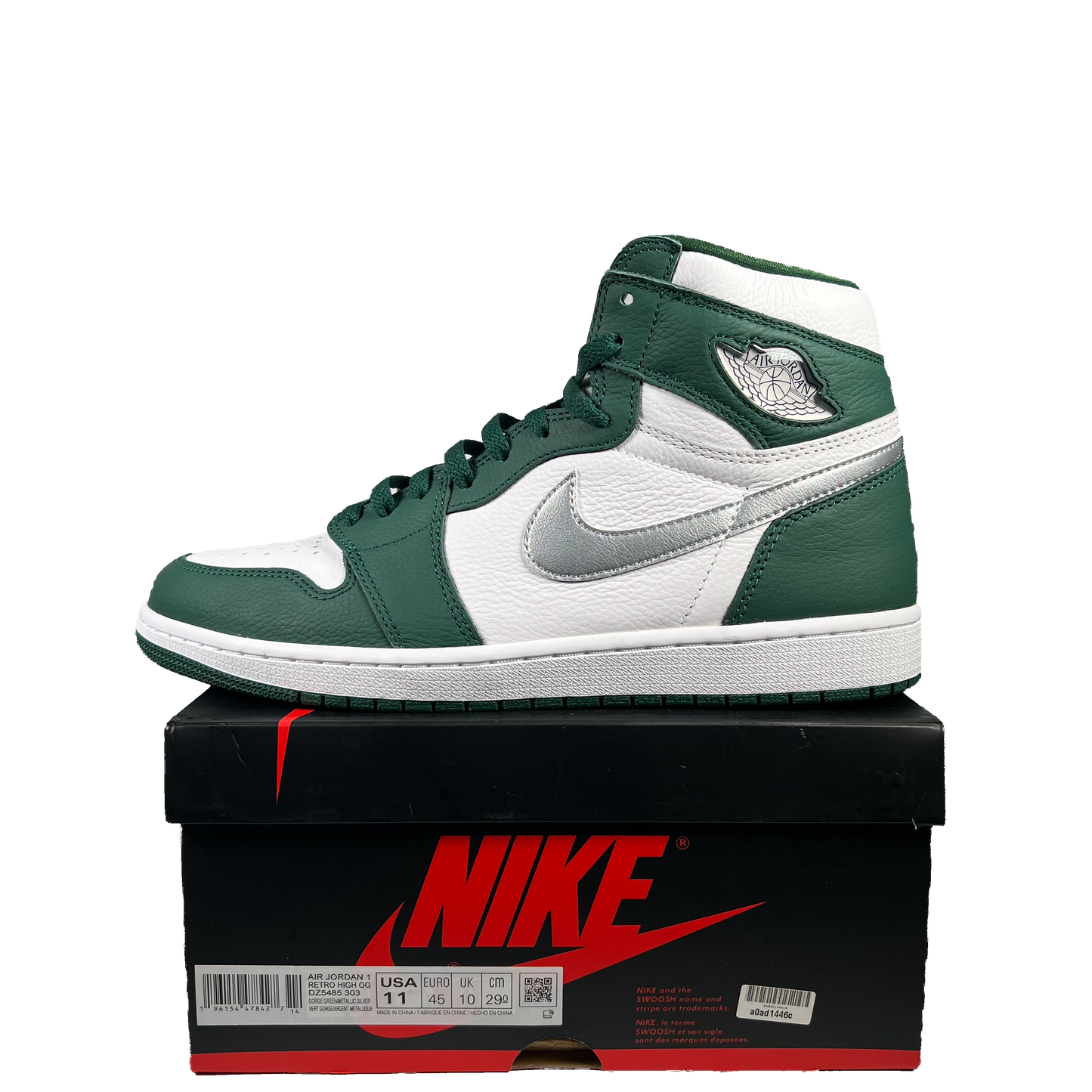 Jordan 1 High Gorge Green (2022) Size 11 s19690