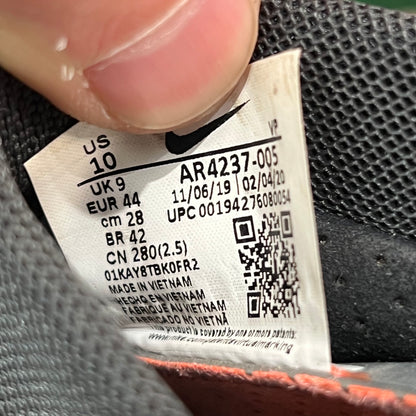 Nike Air Fear of God Triple Black (2020) Size 10 USED s21041