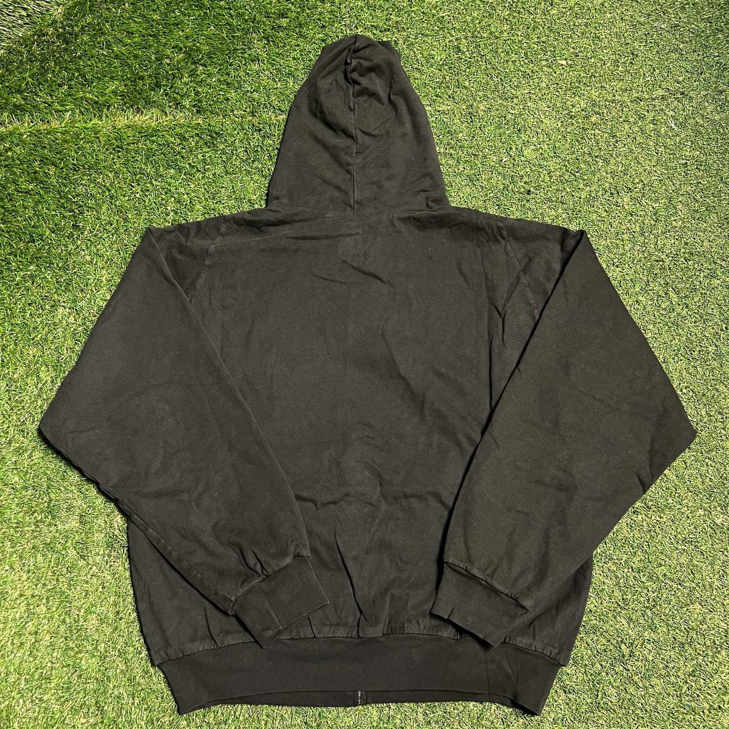 Yeez Gap Zip Up Hoodie Black Size Large NEW x13655