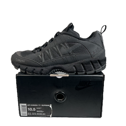 Nike Air Humara 17 Supreme Black (2017) Size 10.5 USED s22098