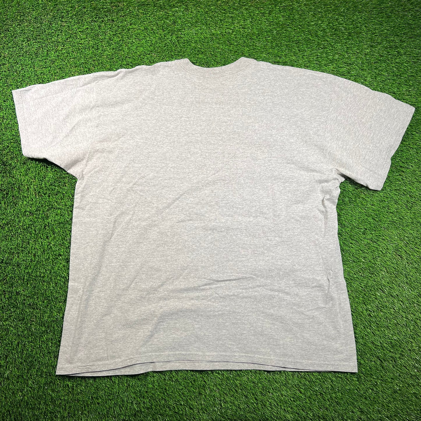 1990's Nike Grey Nike Check Pocket Logo Tee Size XXL USED v18435