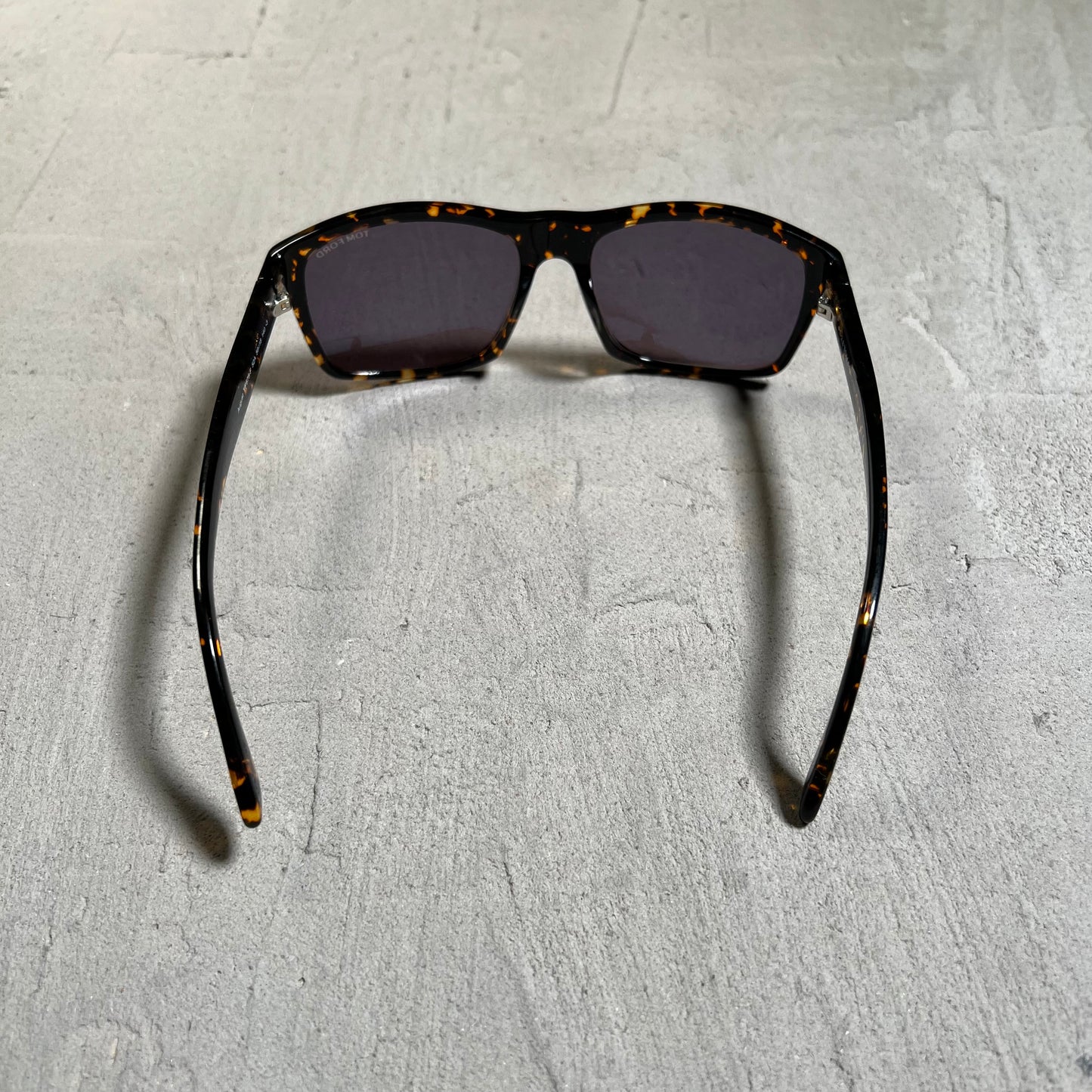 Tom Ford August Sunglasses Tortoise USED x17649
