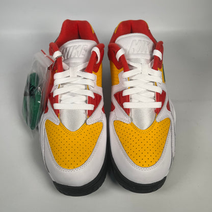 Nike Cross Trainer Low Supreme White Yellow Red (2021) Size 9.5 NEW s20388