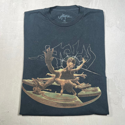 Travis Scott Utopia "Roofshaker" Black Tee Size XL USED x17353