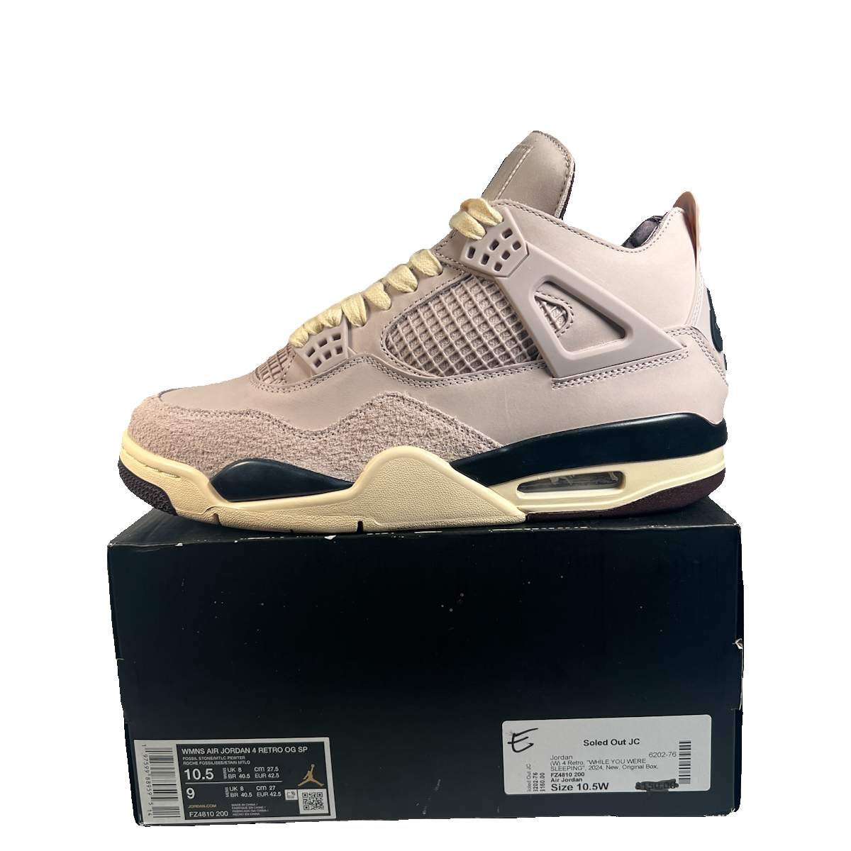 Jordan 4 A Ma Maniere While You Were Sleeping (2024) Size 9M/10.5W NEW s23395