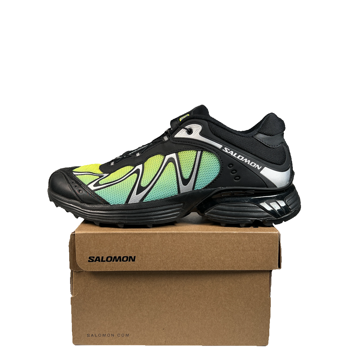 Salomon XT-Whisper Black Iced Aqua (2024) Size 10 USED s23065