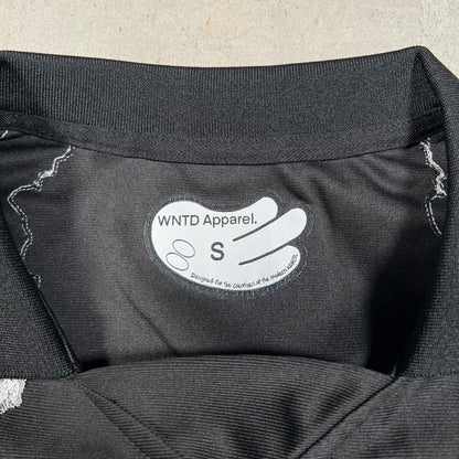 WNTD Apparel Sports Club Black/Red Jersey Size Small USED x17557