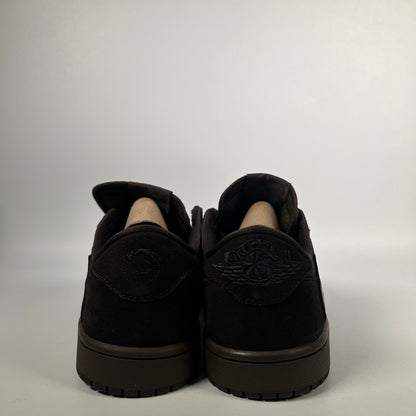Jordan 1 Low Travis Scott Velvet Brown (2024) Size 8.5 NEW s18655