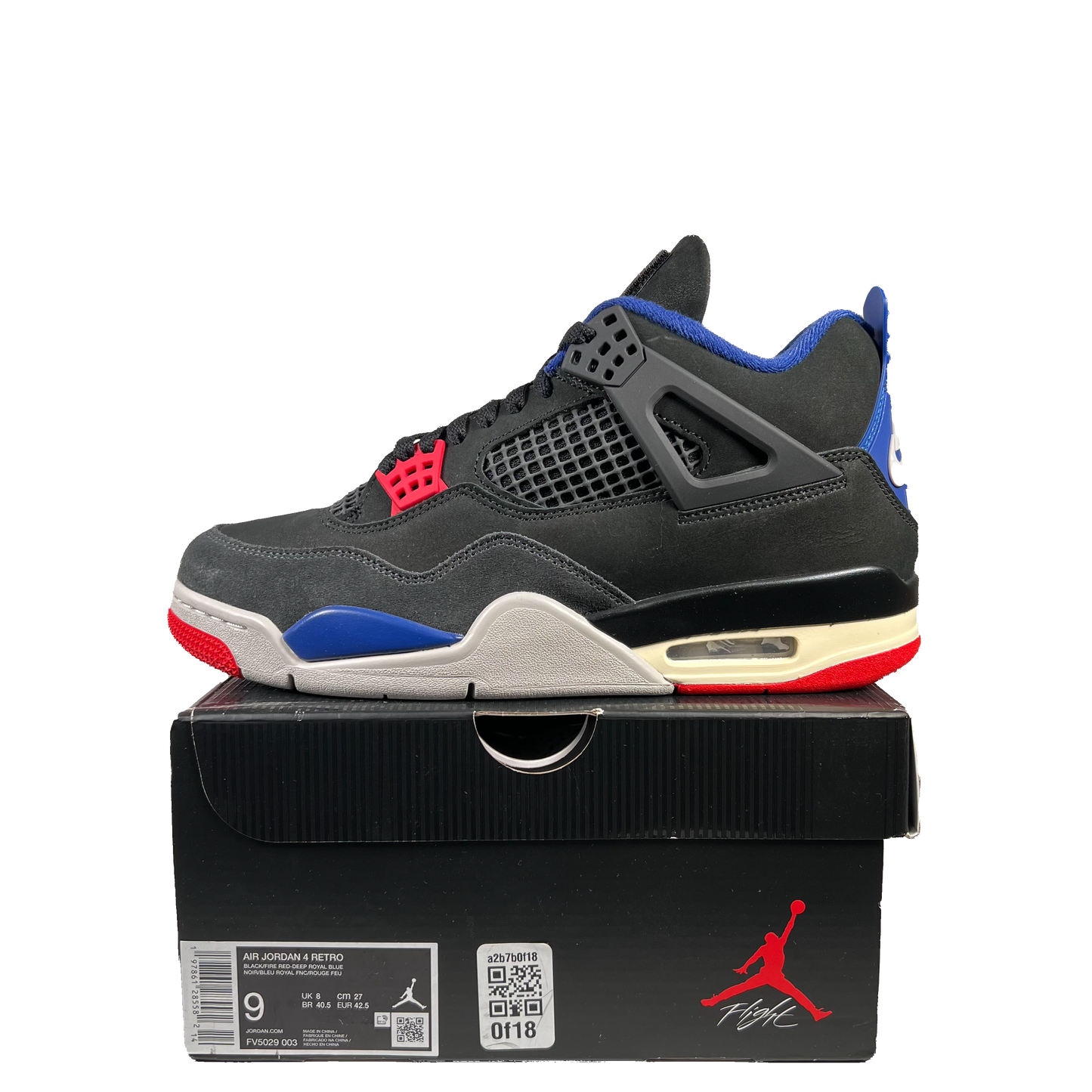 Jordan 4 Rare Air Gold Lettering (2025) Size 9 NEW s20244