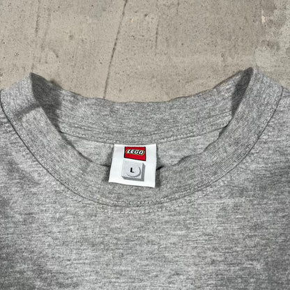Y2K LegoLand Grey Tee Size Large USED v20313