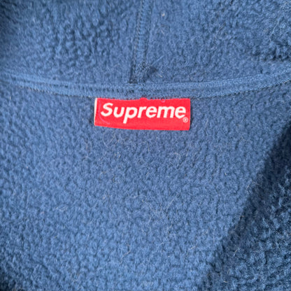 Supreme Windstopper Zip Up Hoodie Navy (2024) Size XL USED x17260