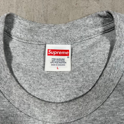 Supreme Aretha Tee Grey (2026) Size Large USED x18594
