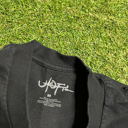 Travis Scott Utopia Green Flash Black Tee Size Medium USED x14225