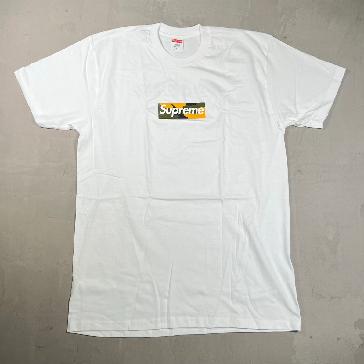 Supreme Box Logo Tee White (2017) Size Large NEW x18877