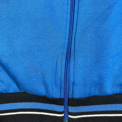 1990s Nike Light Blue Zip Up Jacket Size XL USED v17411