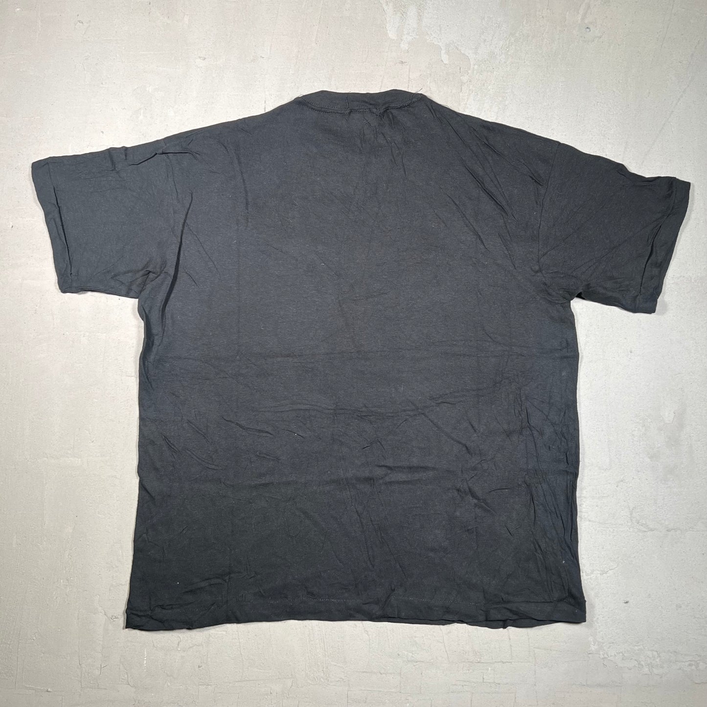 1978 Rolling Stones Tour of America Black Tee Size Large USED v17963