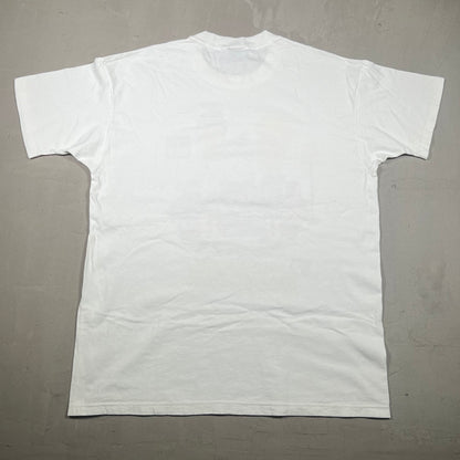 1993 Beavis and Butthead "Huh Huh Huh" White Tee Size XL USED v19278