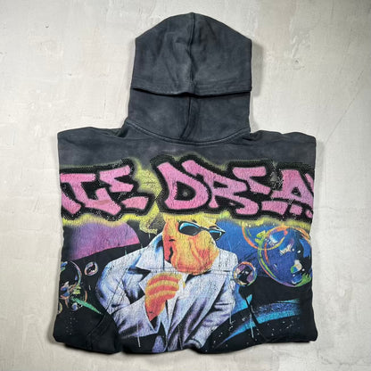 Vale Forever Joe Camel Black Hoodie Size XXL USED x18448