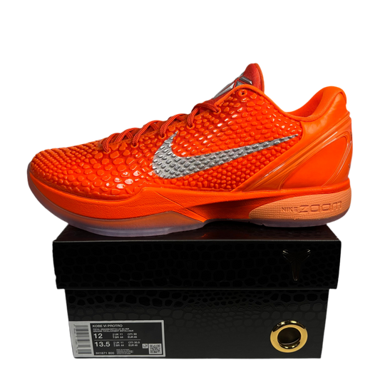 Nike Kobe 6 Total Orange (2025) Size 12 NEW s17725